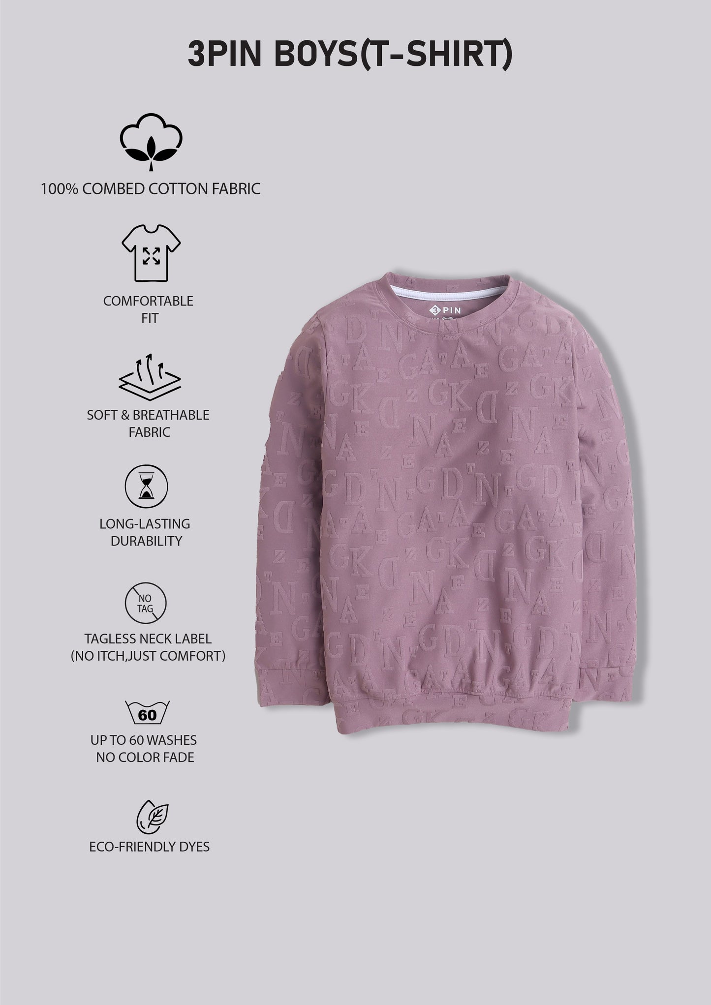 Boyz Cotton Sweatshirts - Pack of 3