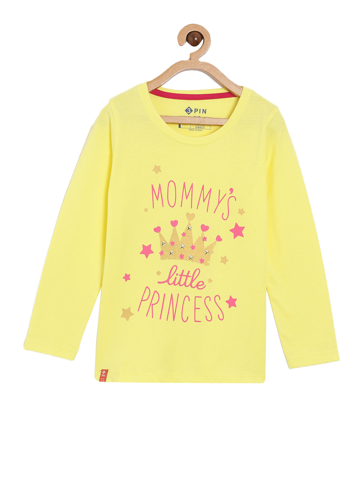 3PIN GIRLS FULL SLEEVE TSHIRT AND LEGGINGS SET