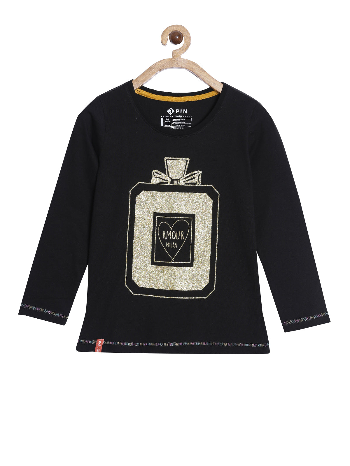3PIN GIRLS FULL SLEEVE TSHIRT AND LEGGINGS SET