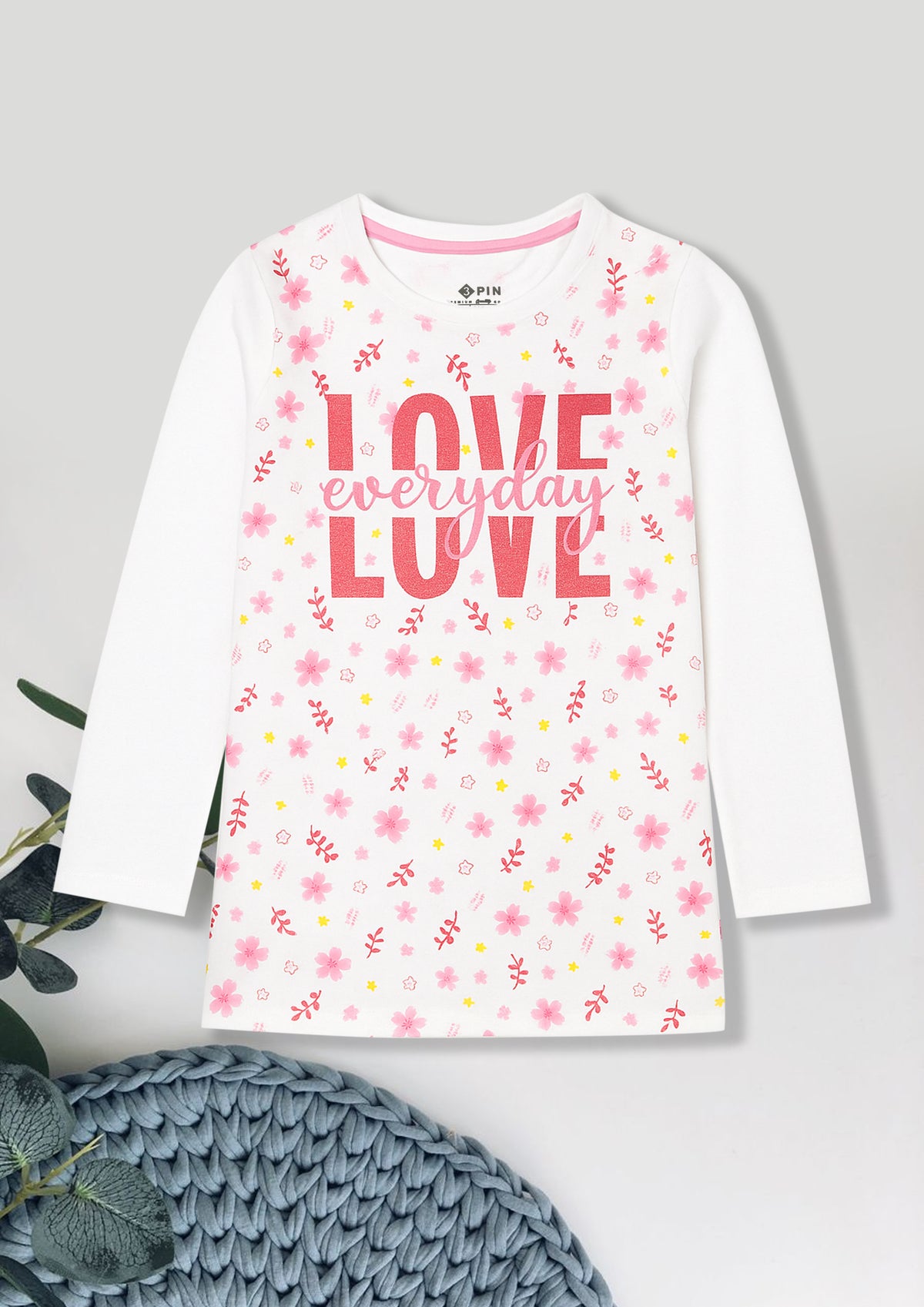 3PIN Girls pack Of 2 T-shirt 2-14 Y