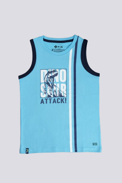 Boyz Cotton Sleeveless Vests - Pack of 5