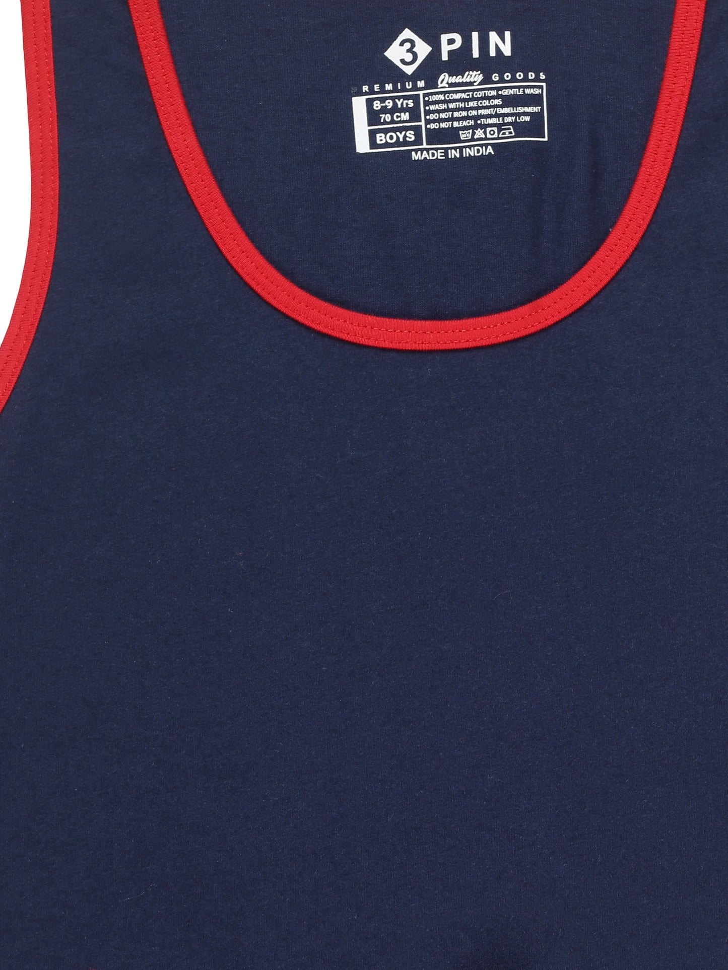 Boys Cotton Vest Printed