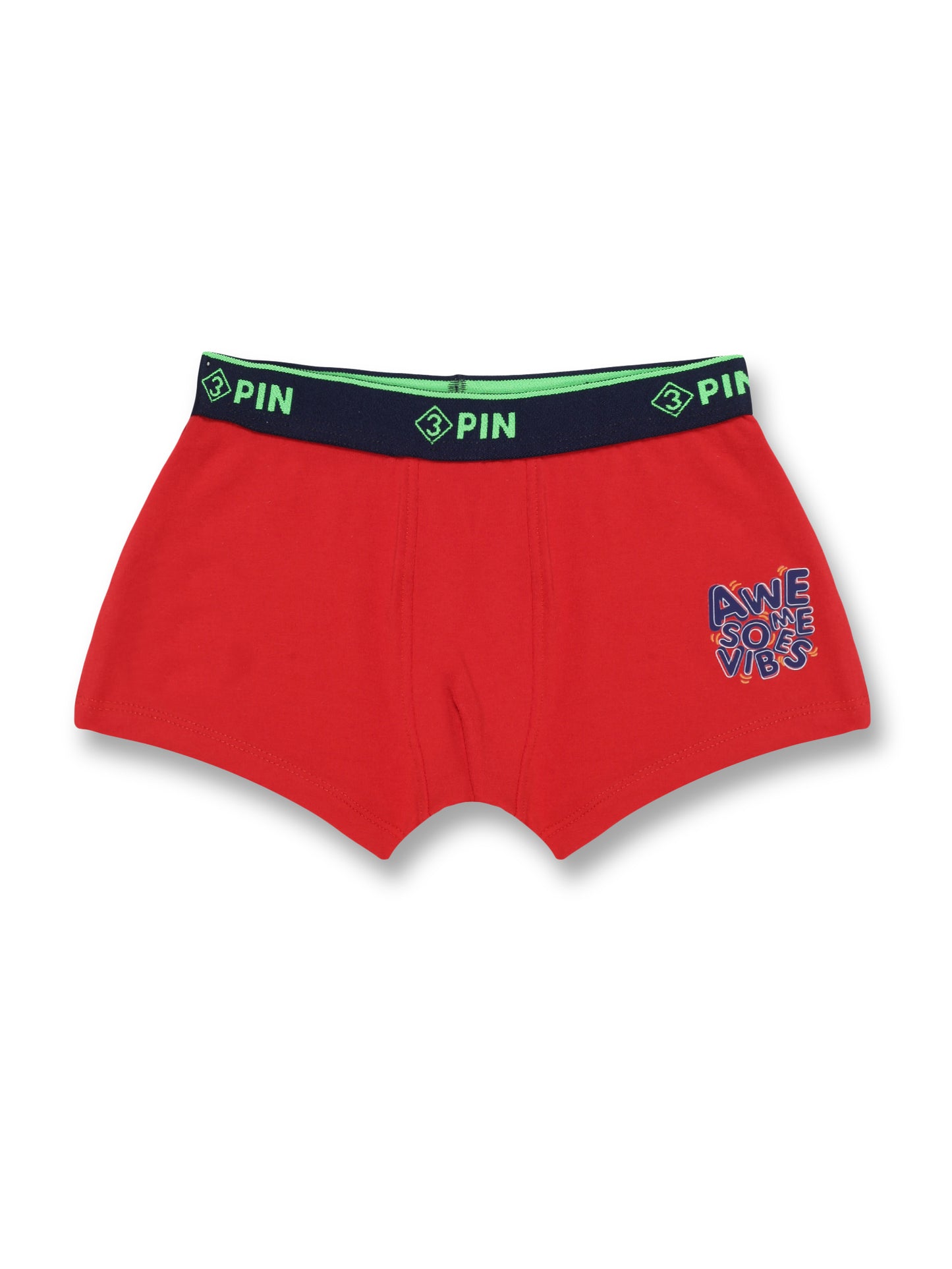 Pack of 3 Boys Cotton Spandex Assorted Trunks