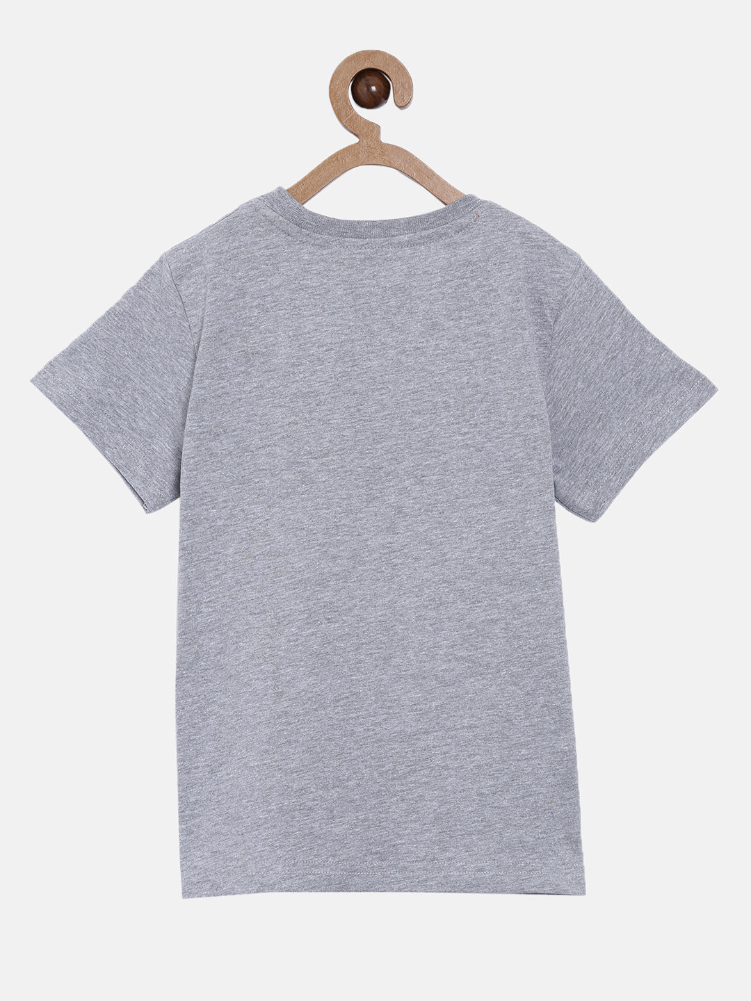 Boys Cotton Printed Round Neck T-Shirt