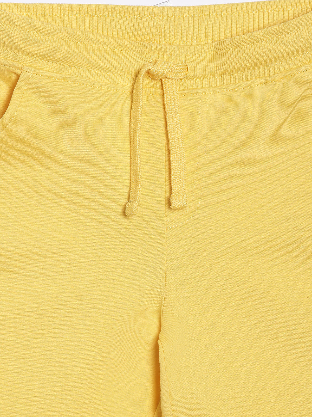 BOYS 2-8 YEARS SURF PRINTED SHORTS -YELLOW