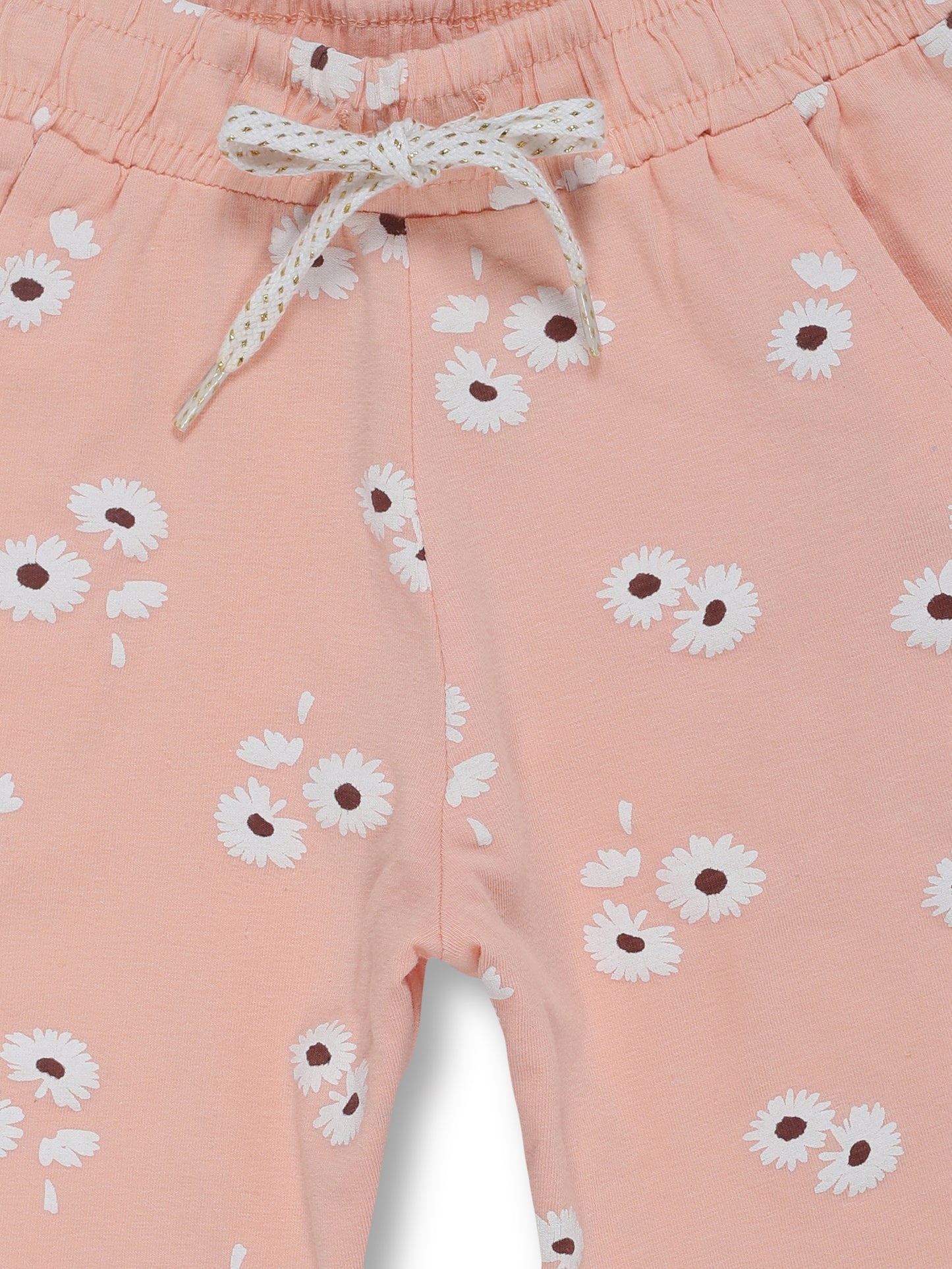 3PIN 100% Cotton Knit  Pack Of 2 Solid and All over Printed Shorts - Multi