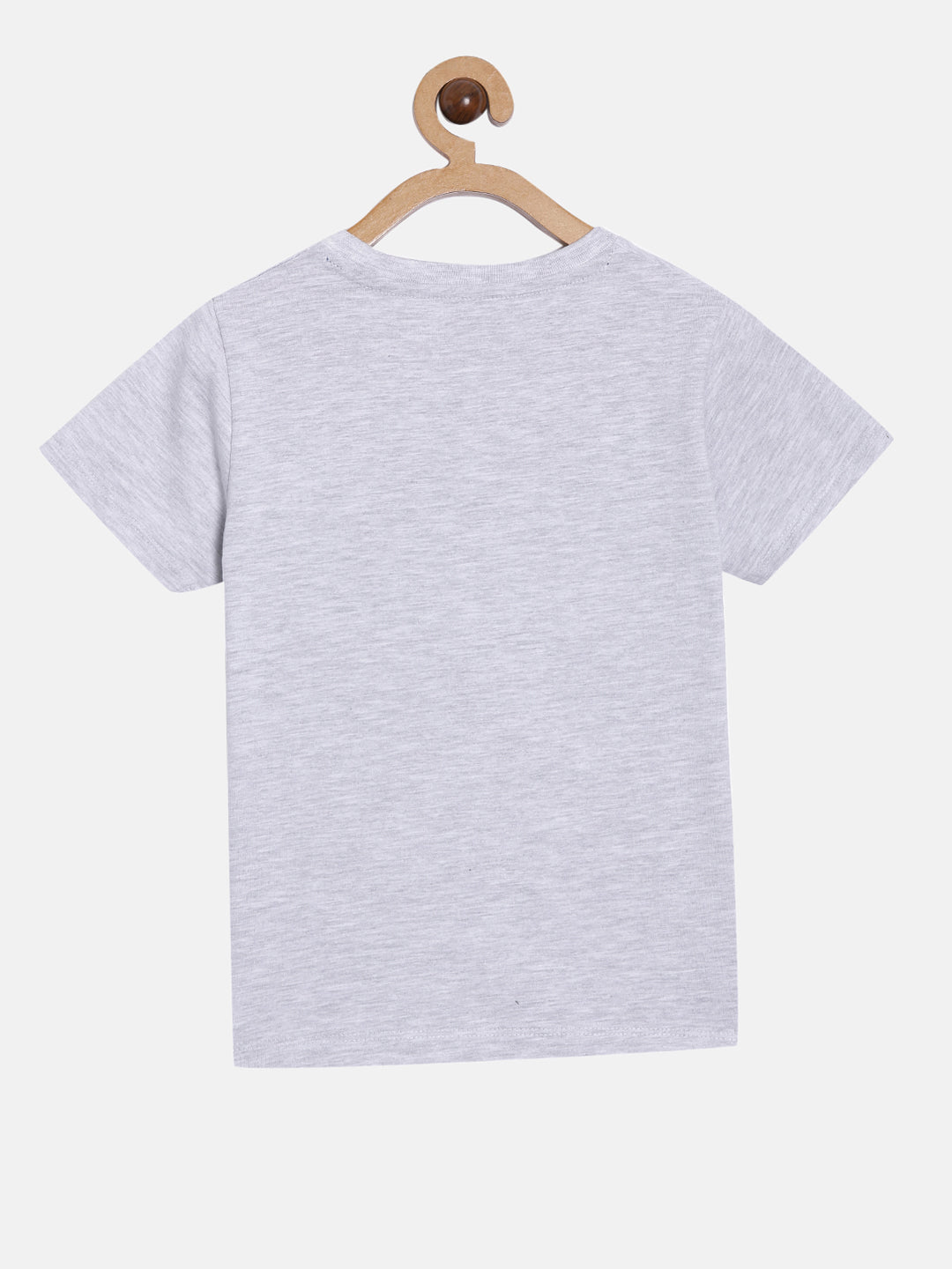 Boys Cotton Printed Round Neck T-Shirt