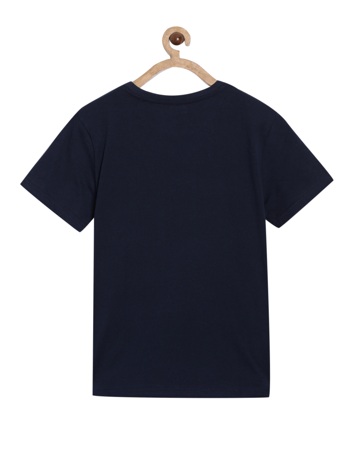 Boys Cotton Printed Round Neck T-Shirt