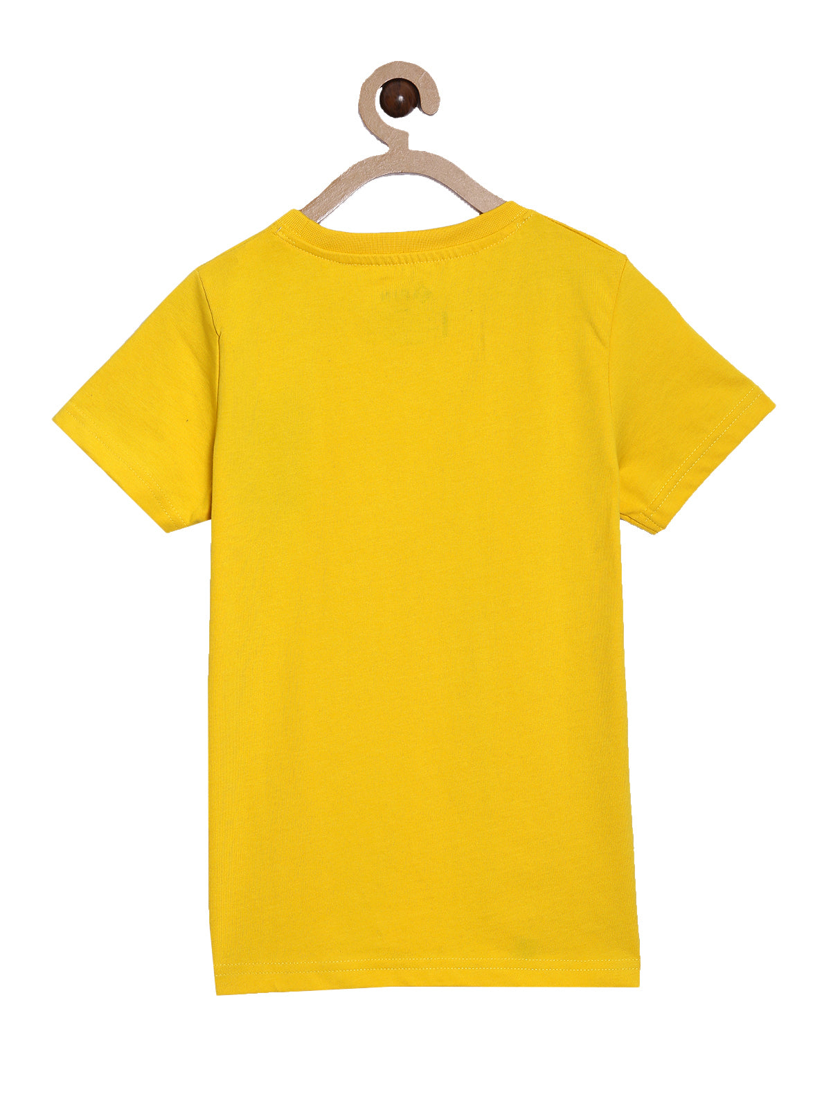 Boys Cotton Printed Round Neck T-Shirt