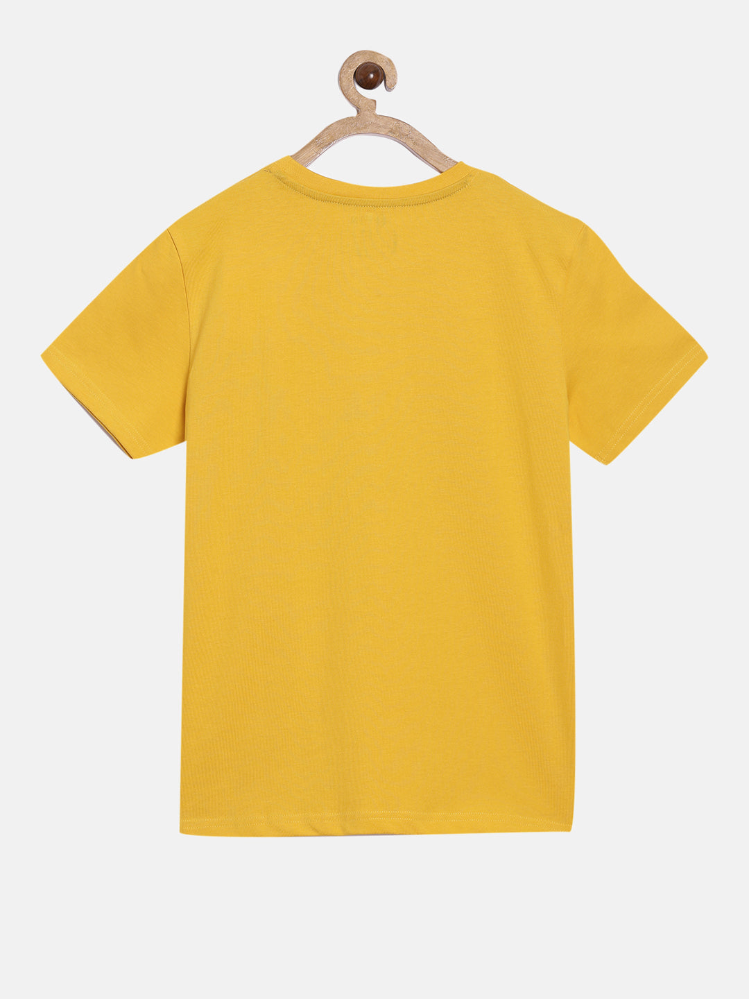 Boys Cotton Printed Round Neck T-Shirt