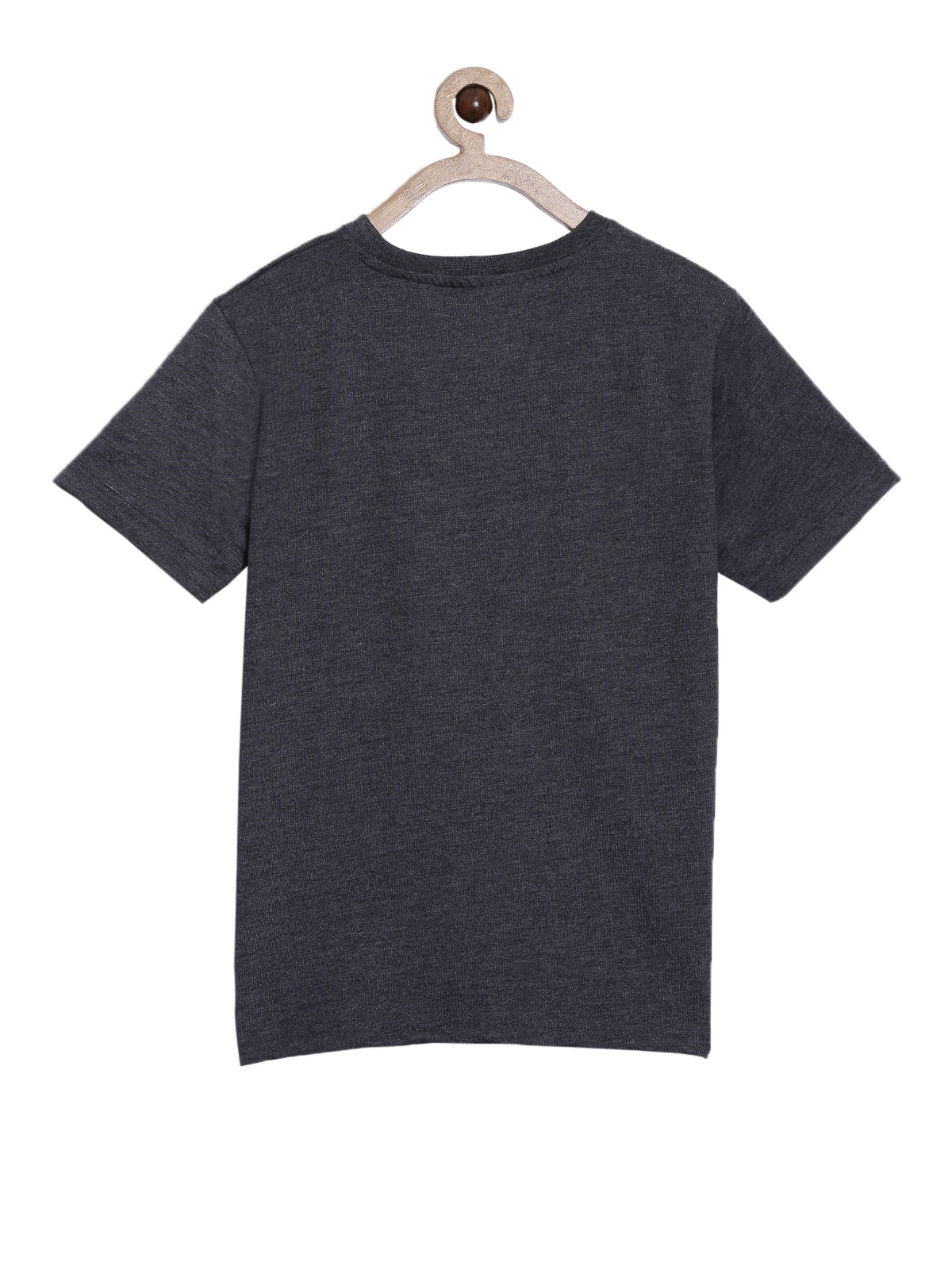Boys Cotton Printed Round Neck T-Shirt
