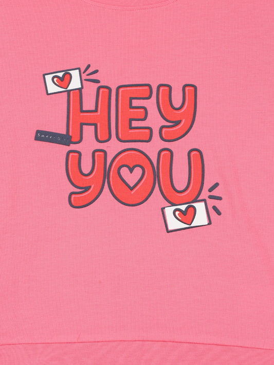 Girls Cotton Tshirt Sweatshirt