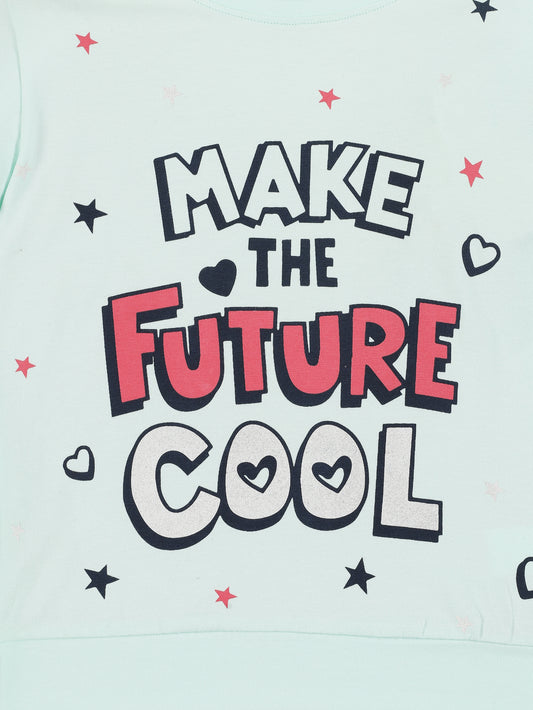 Girls Cotton Tshirt Sweatshirt