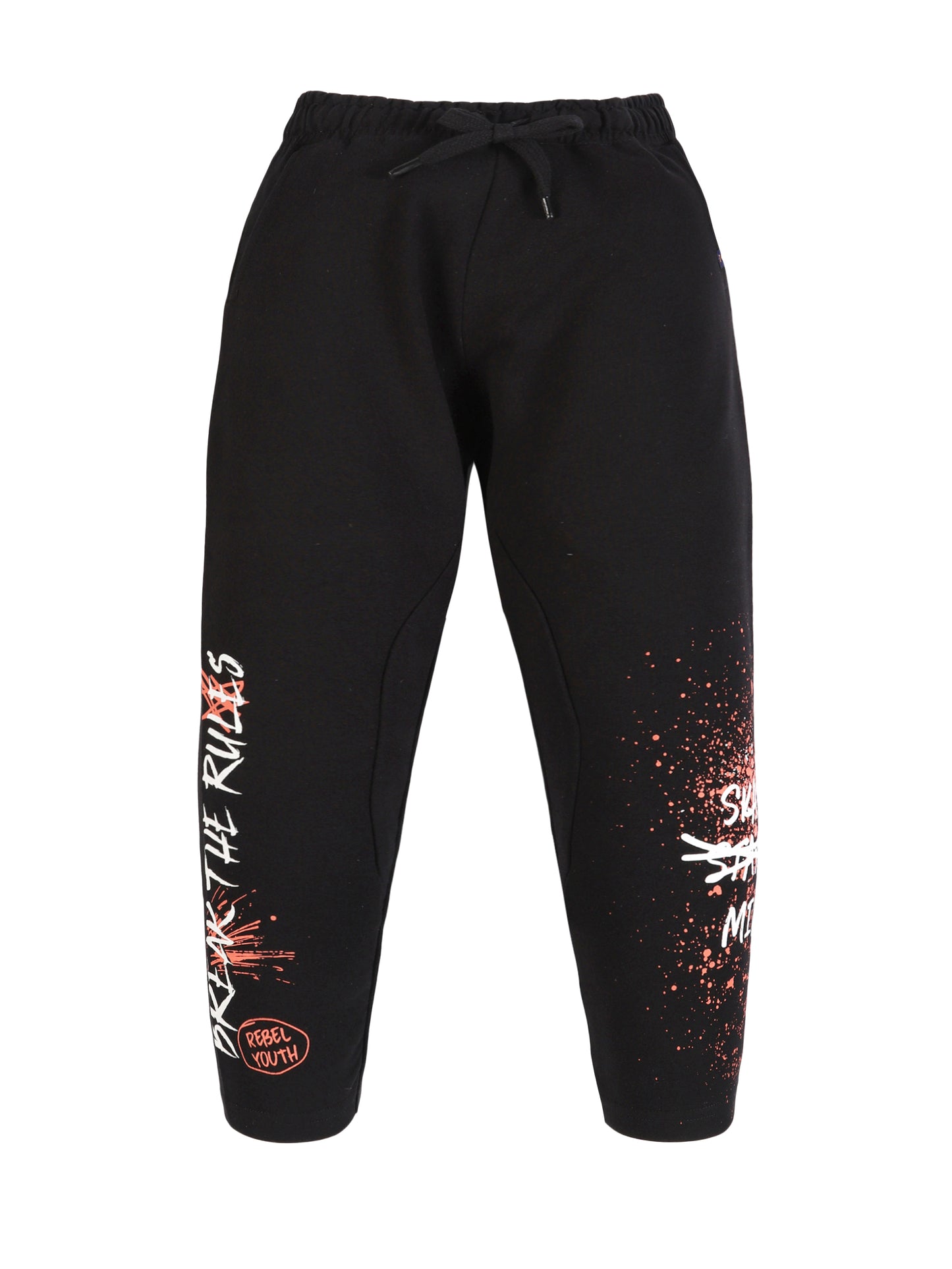 Boys Cotton Joggers Printed