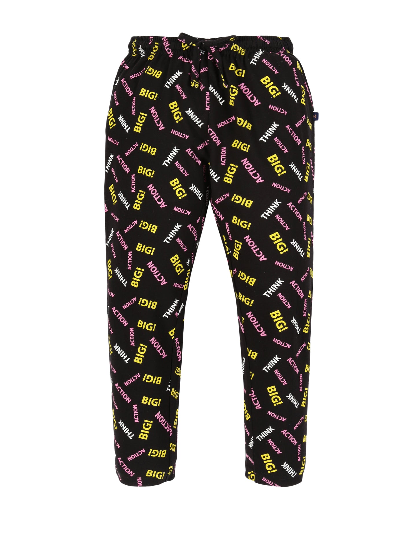 BOYS ALL OVER PRINT NIGHT SUIT - BLACK