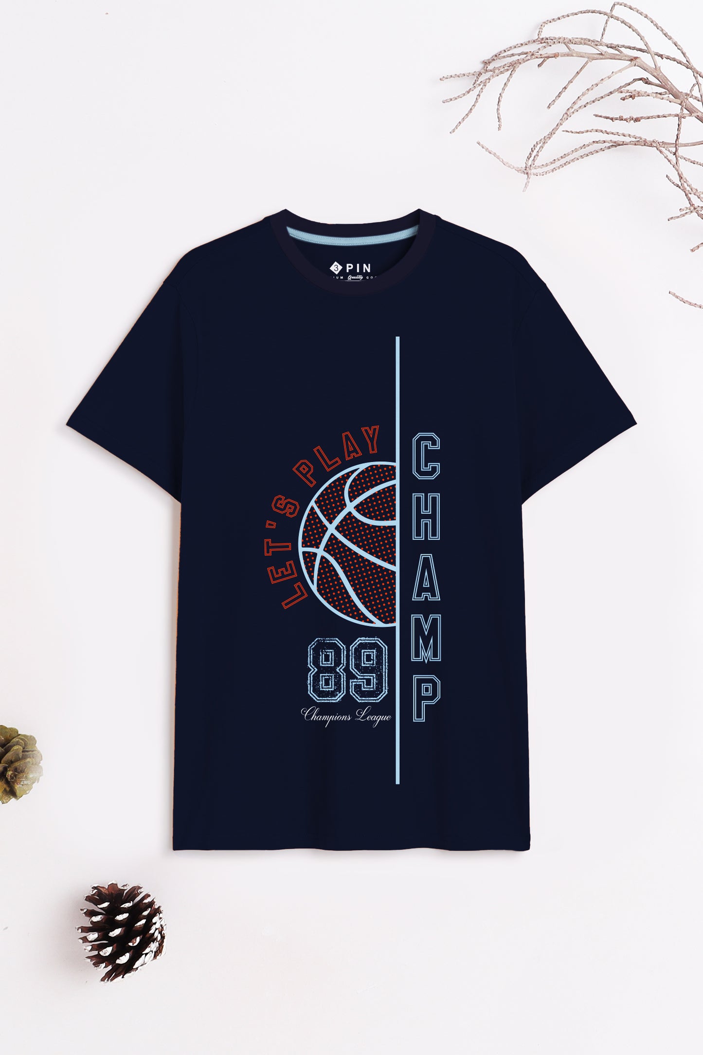 Boys Cotton Printed Round Neck T-Shirt - Pack of 5