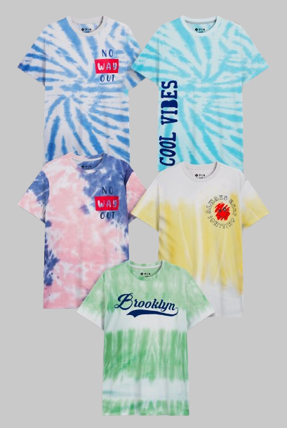 Boyz Cotton TShirts - Pack of 5