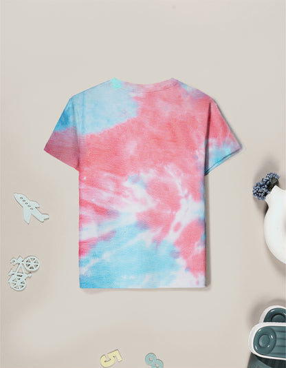 Girls Cotton Printed Round Neck T-Shirt - Pack of 5