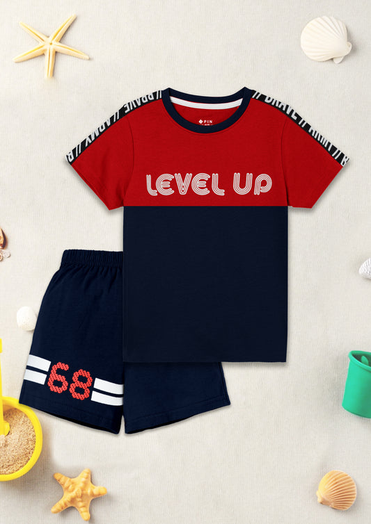 Boys Top and Shorts Set - Pack of 3