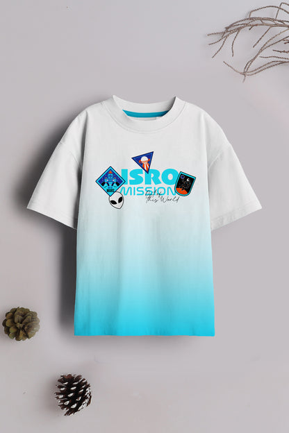 Boys Cotton Printed Round Neck T-Shirt - Pack of 5