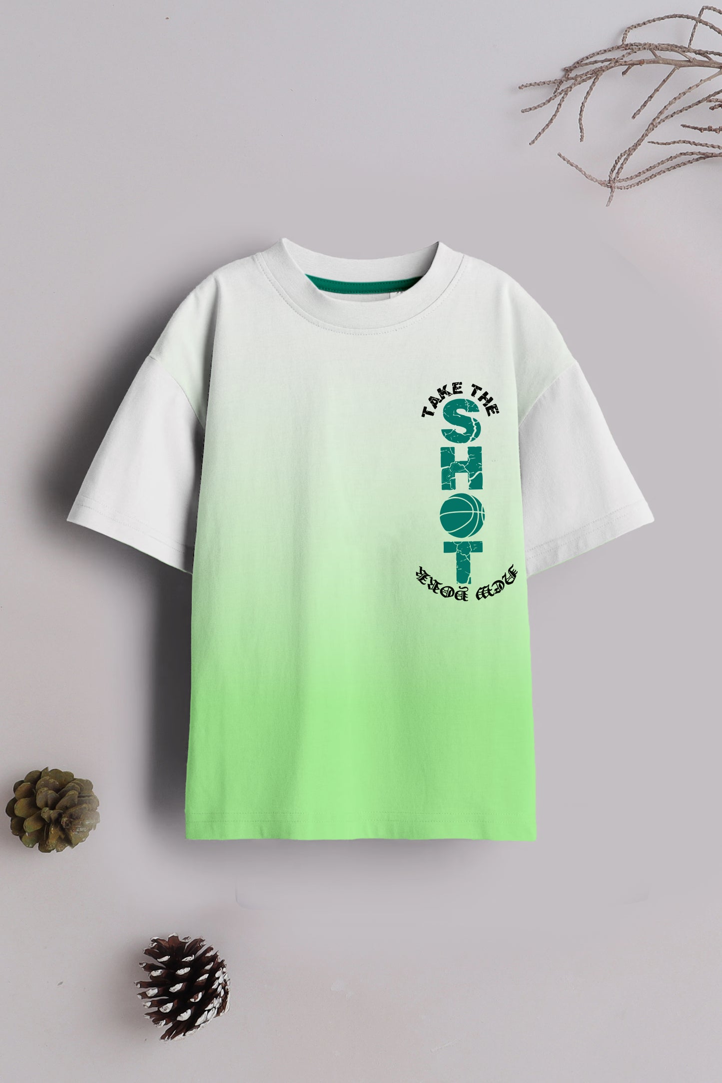 Boys Cotton Printed Round Neck T-Shirt - Pack of 5