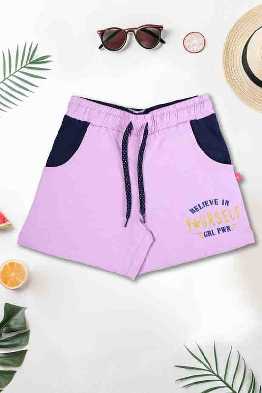 Girls Placement Printed Shorts Pack of 5 - Multi