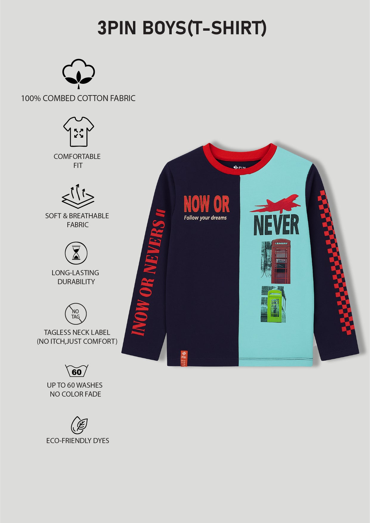 Boyz Cotton Sweatshirts - Pack of 5