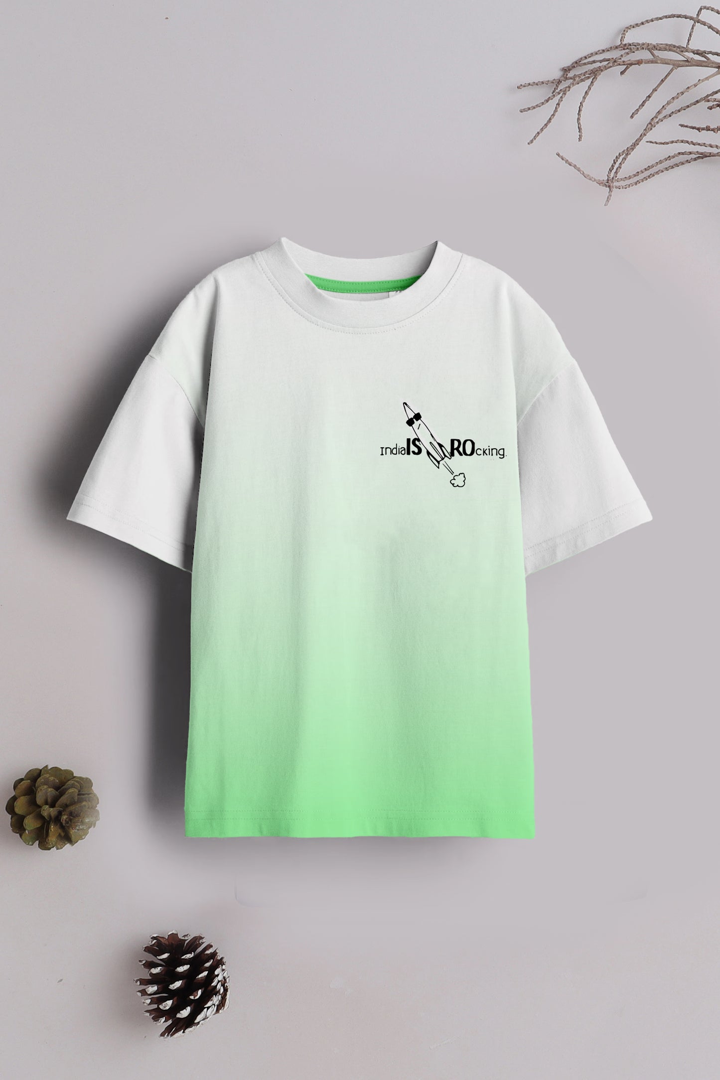 Boys Cotton Printed Round Neck T-Shirt - Pack of 5