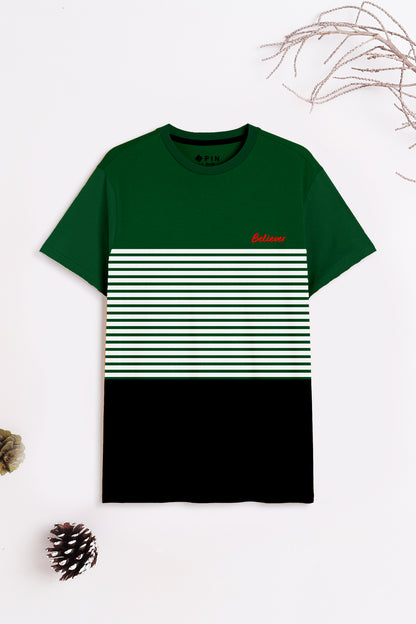 Boys Cotton Printed Round Neck T-Shirt - Pack of 5