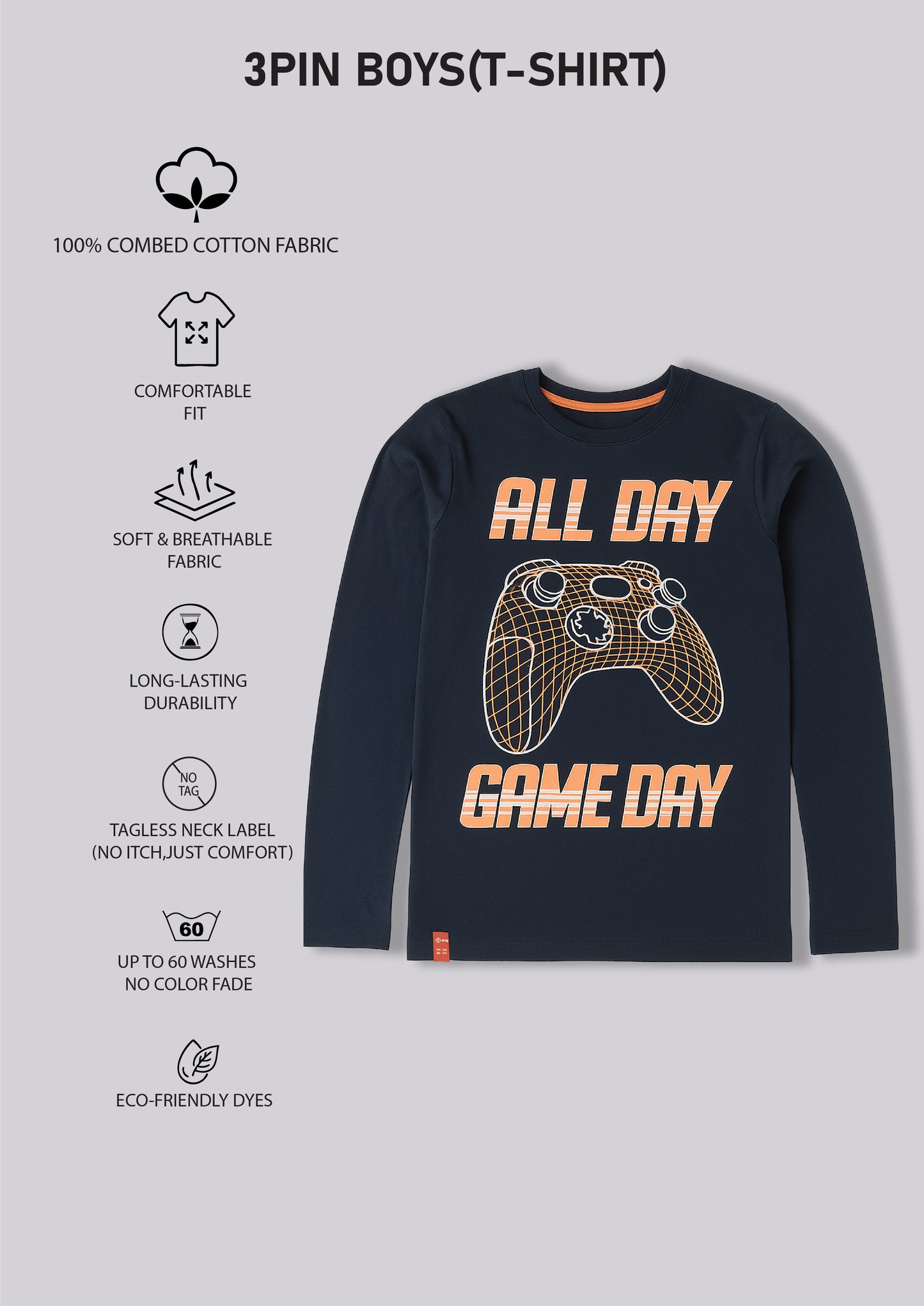 Boyz Cotton Sweatshirts - Pack of 2