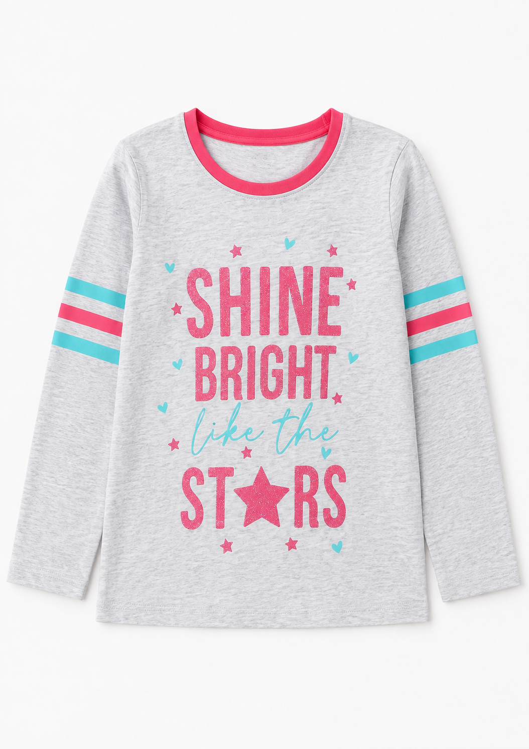 3PIN Girls pack Of 2 T-shirt 2-14 Y