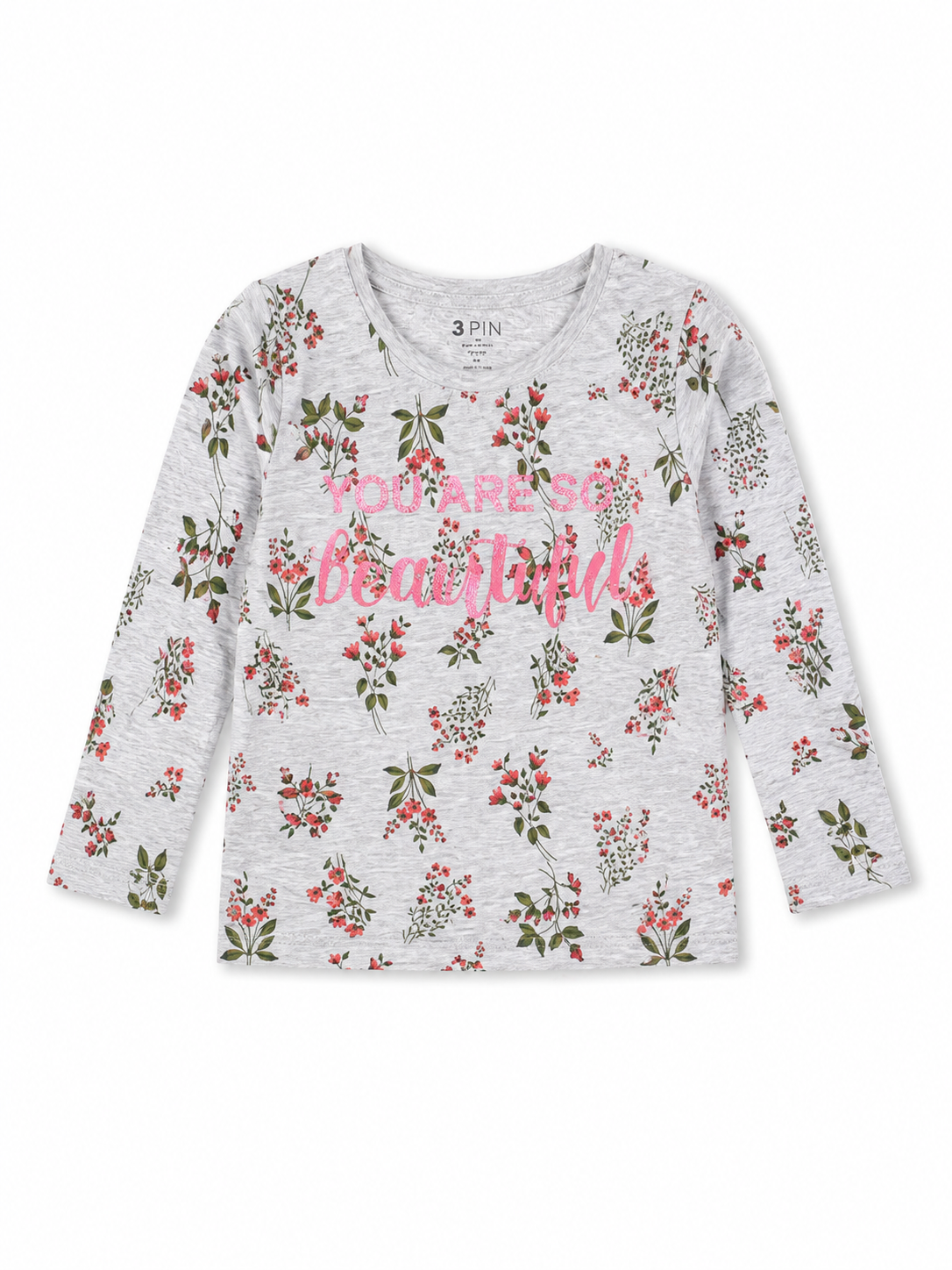 3PIN Girls pack Of 2 T-shirt 2-14 Y