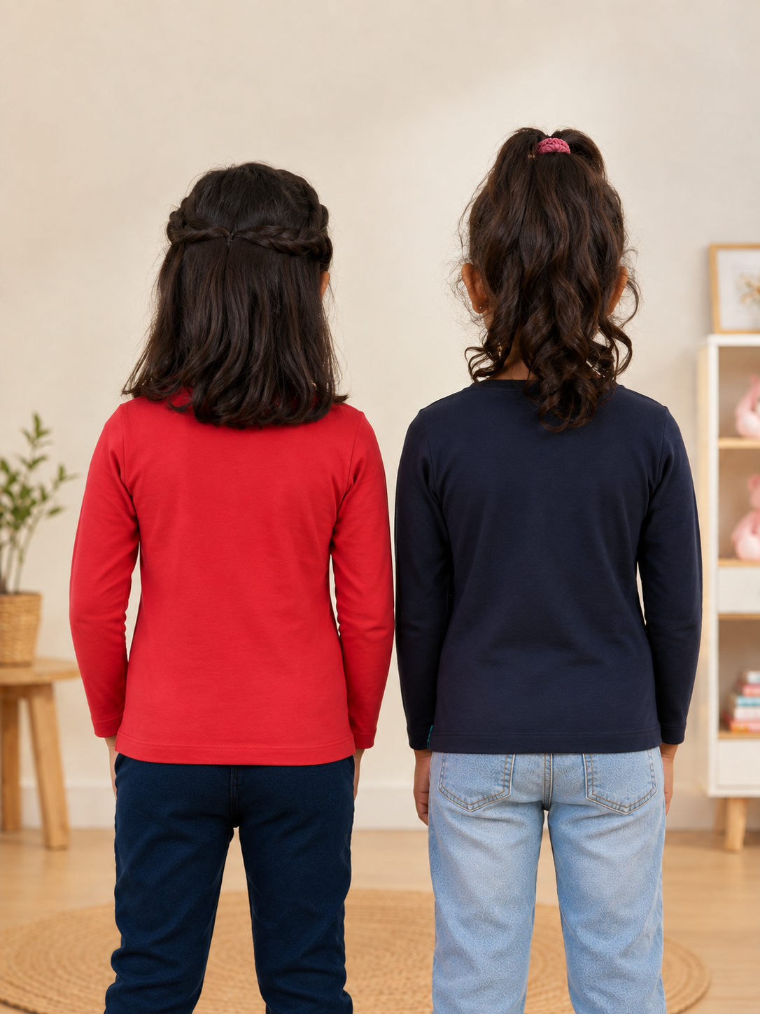3PIN Girls pack Of 2 T-shirt 2-14 Y