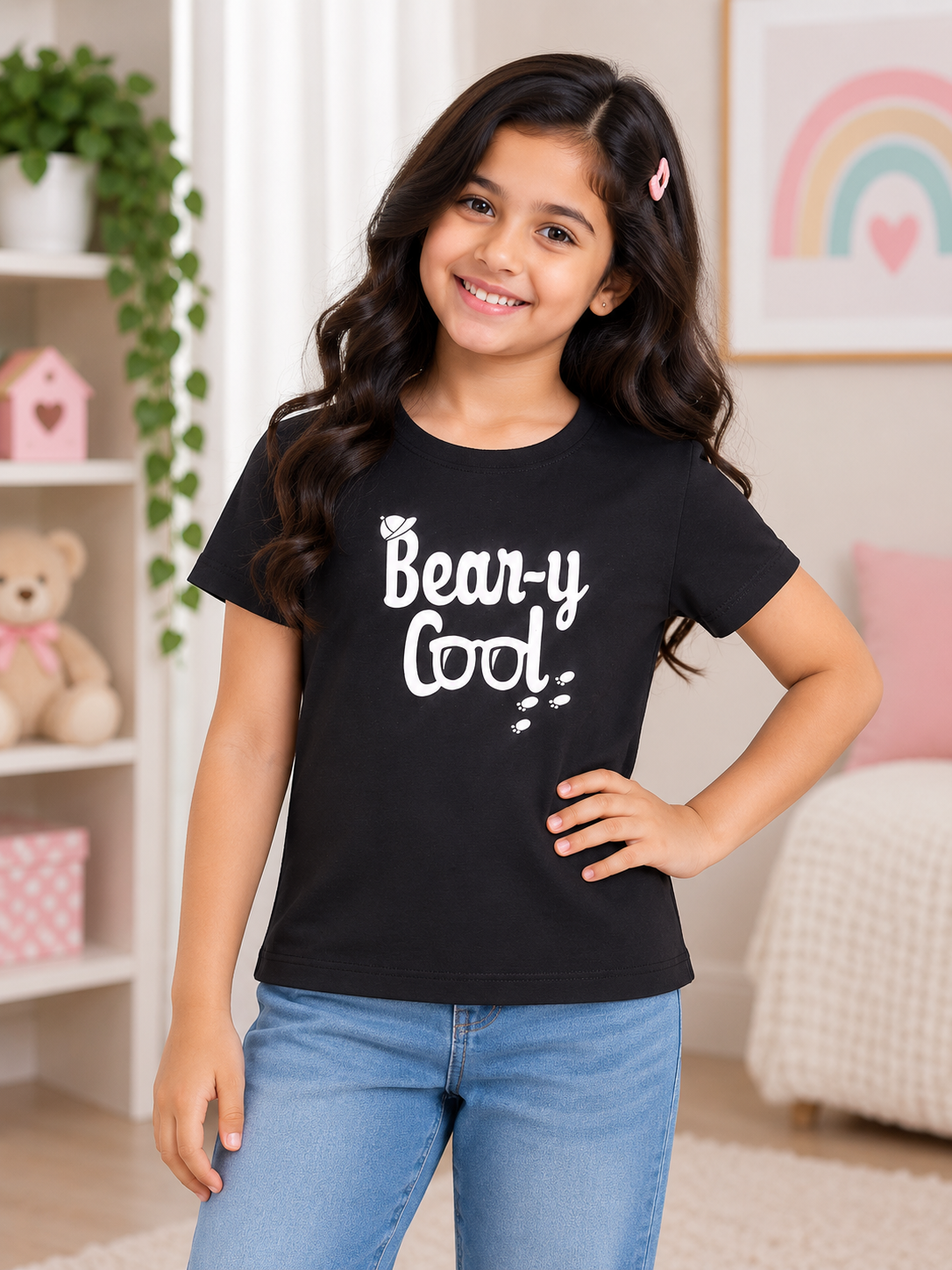Girls Cotton Tshirt