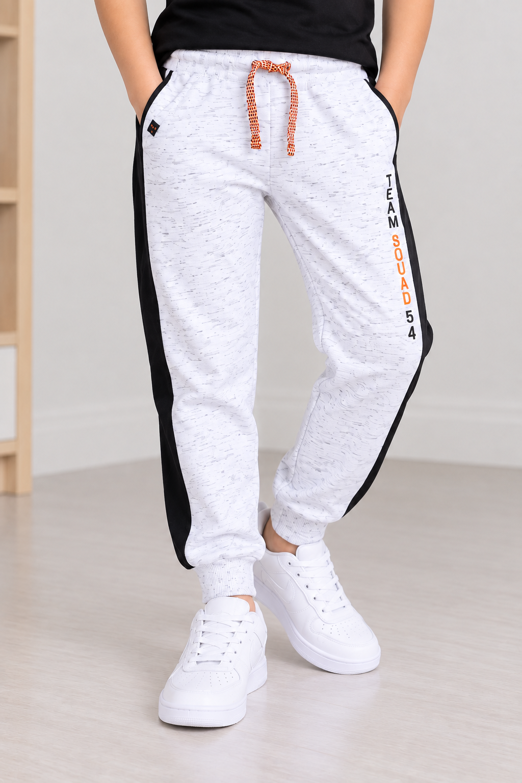 Boys Cotton Joggers Printed