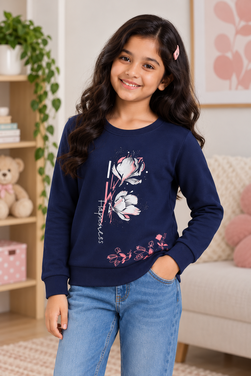 GIRLS TENCEL COTTON BLEND T-SHIRT