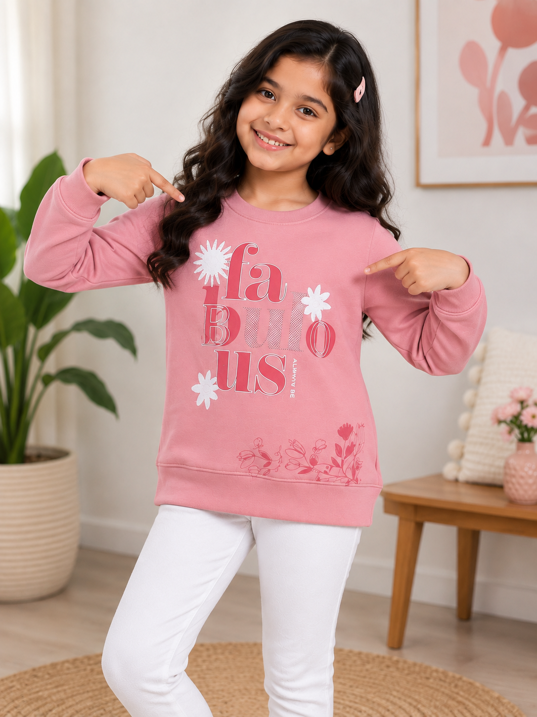 GIRLS TENCEL COTTON BLEND T-SHIRT
