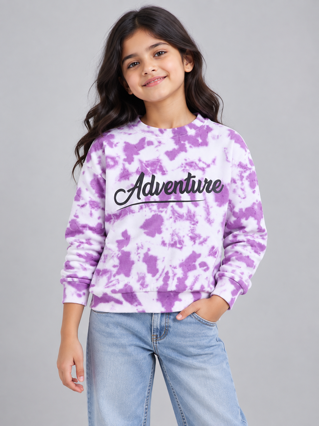 Girls Cotton Sweatshirt