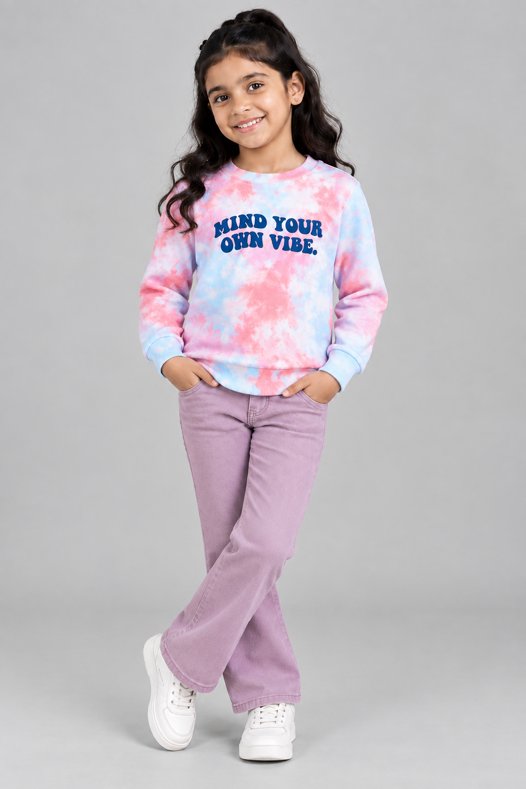 Girls Cotton Sweatshirt