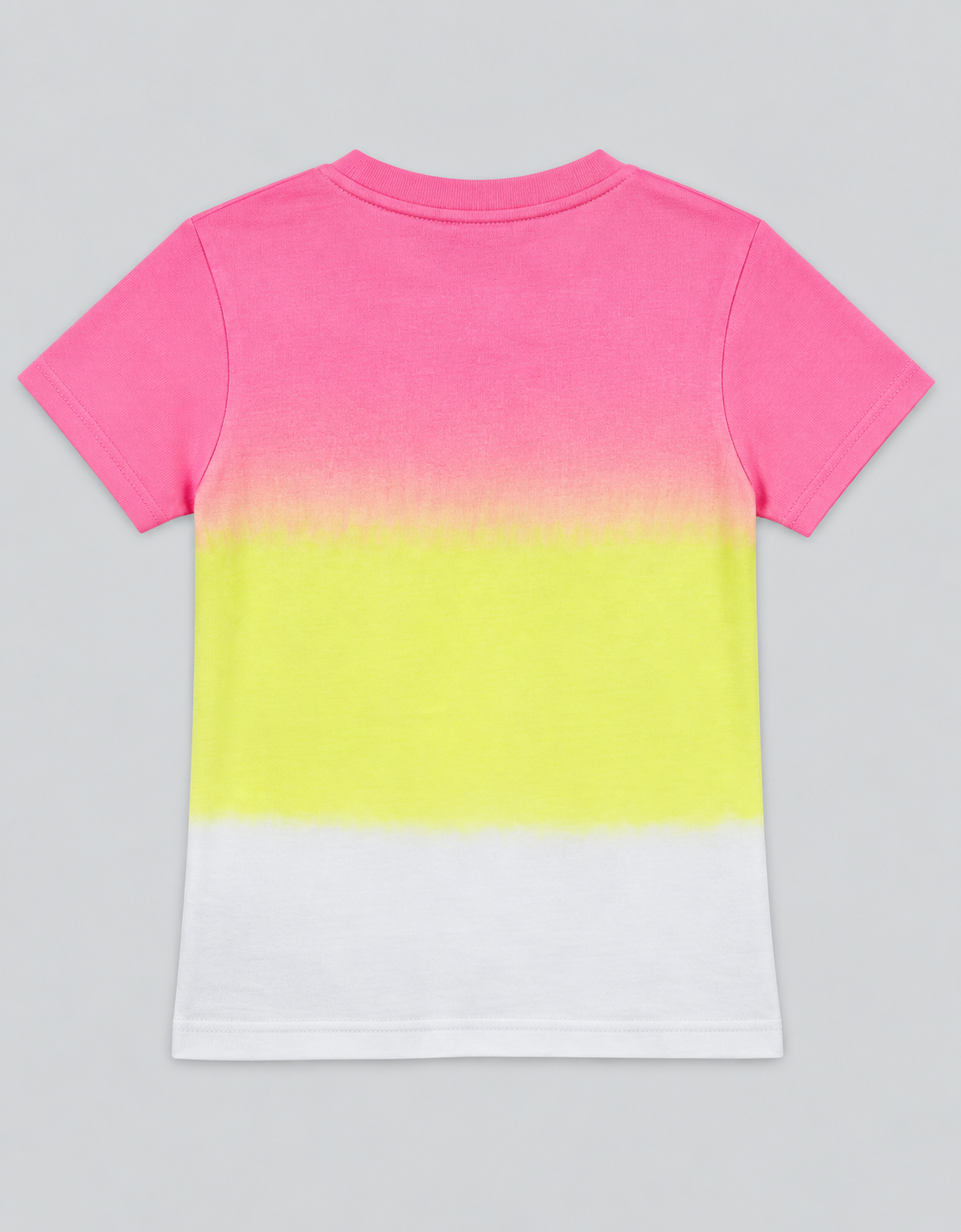 Girls Printed Tie & Dye Round Neck Cotton T-Shirt