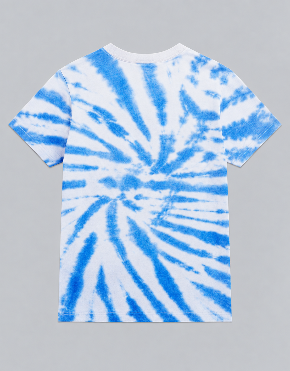 Boys Printed Tie & Dye Round Neck Cotton T-Shirt