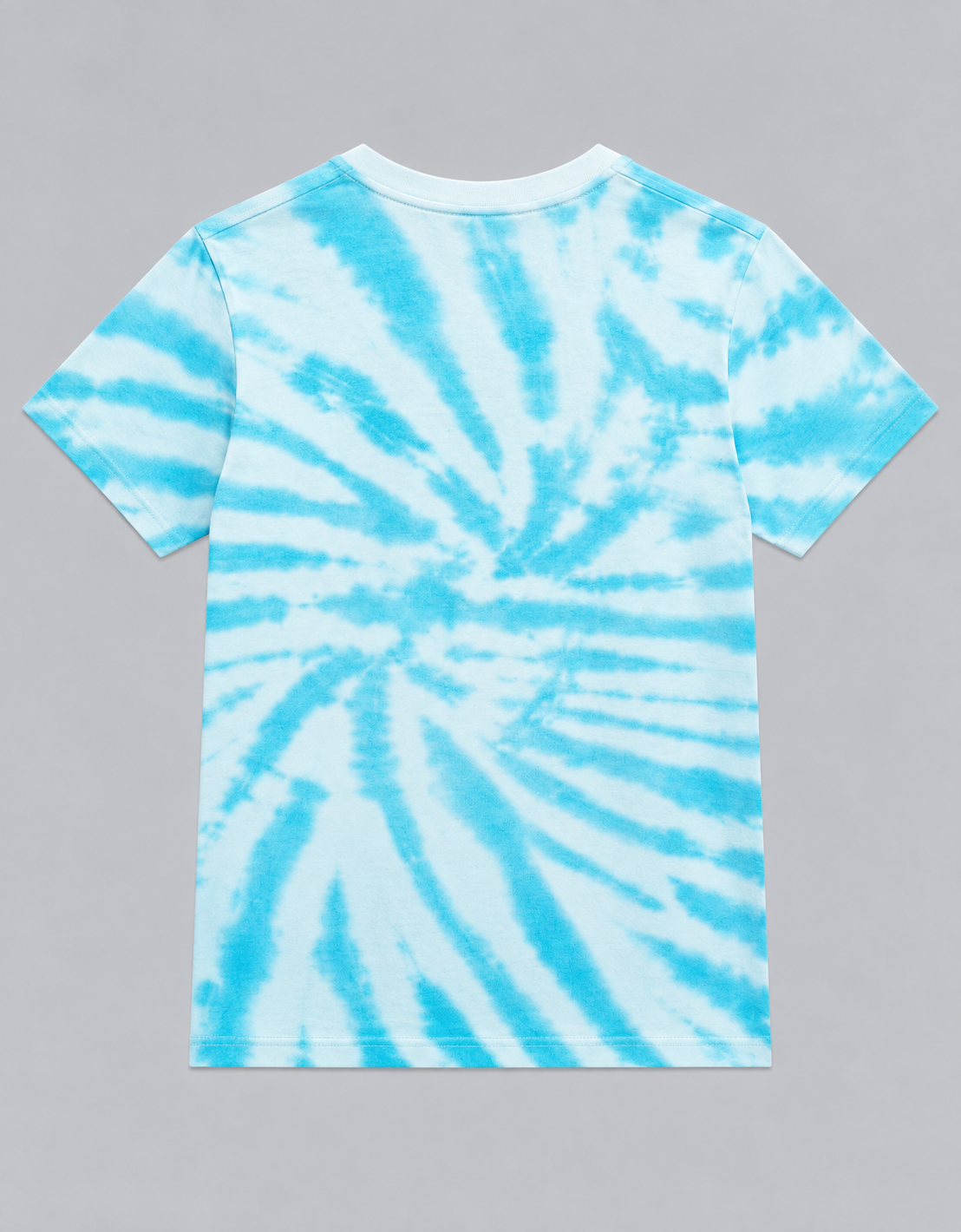 Boys Printed Tie & Dye Round Neck Cotton T-Shirt