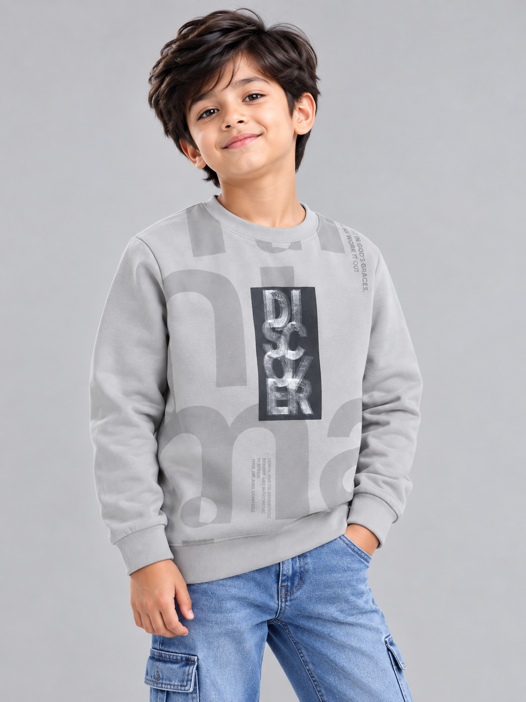 BOYS TENCEL COTTON BLEND T-SHIRT