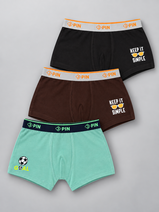 Boys Boxer Briefs Pack Of 3