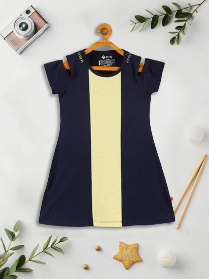 Girls Multicolor Dress - Pack of 4