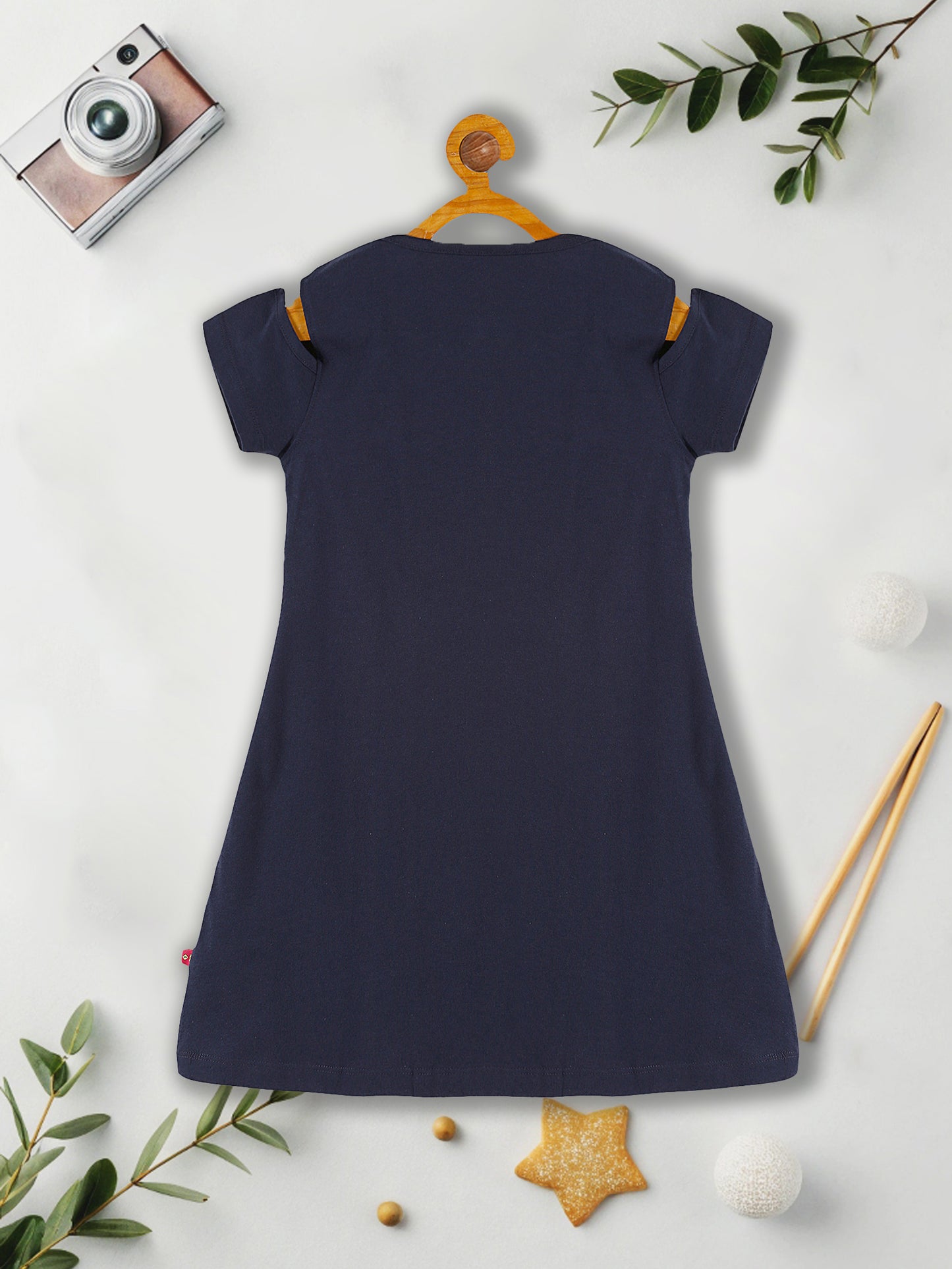 Girls Multicolor Dress - Pack of 4