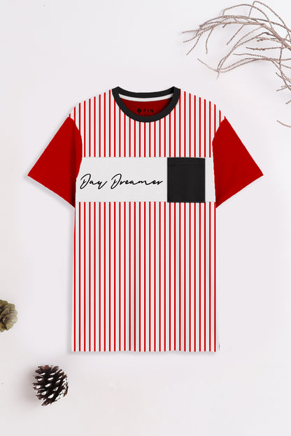 Boys Cotton Printed Round Neck T-Shirt - Pack of 5