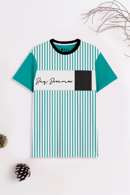 Boys Cotton Printed Round Neck T-Shirt - Pack of 5