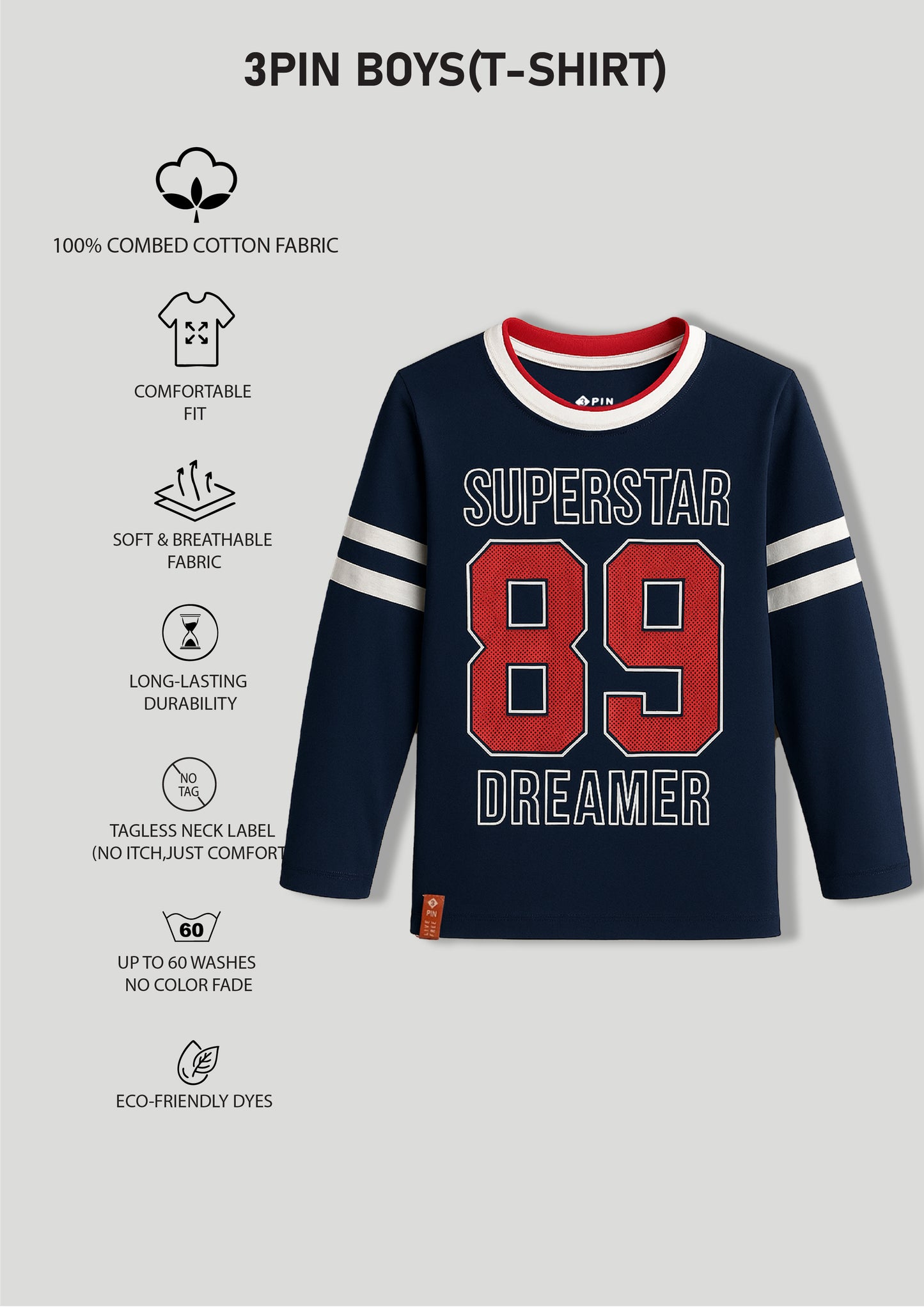 Boyz Cotton Sweatshirts - Pack of 5