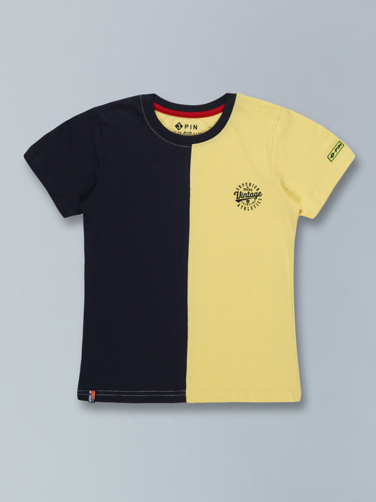 Boys Cotton T-Shirt Printed